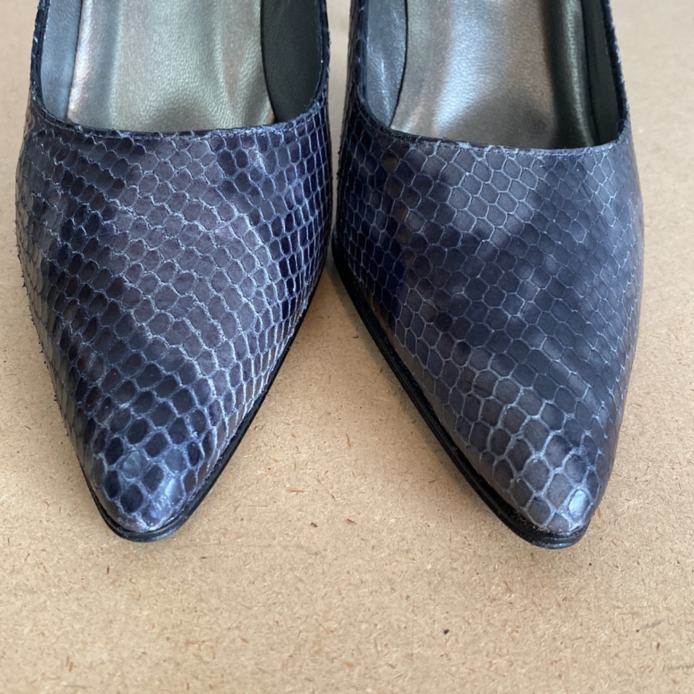 Sesto Meucci Made in Spain Gray Heels. Size 7 - Picture 6 of 9